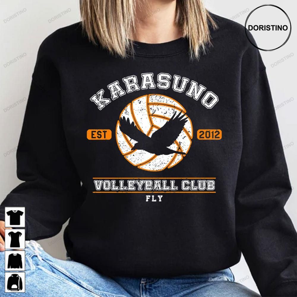 Karasuno best sale volleyball crewneck